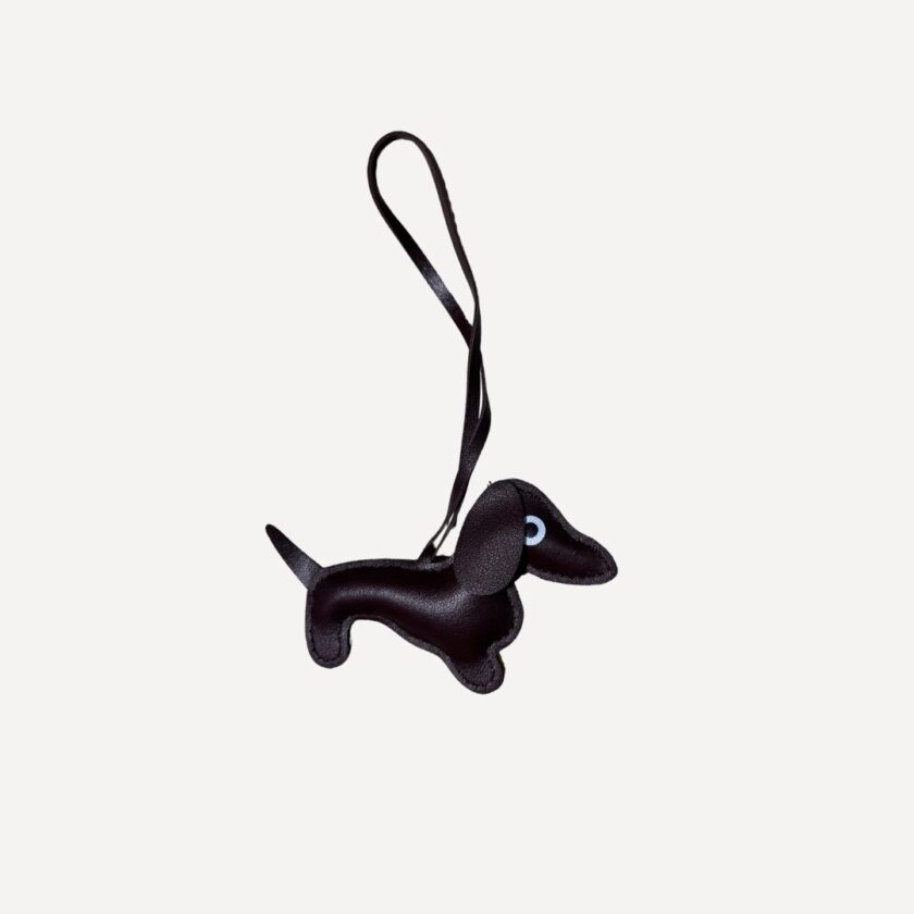 Brown puppy charm