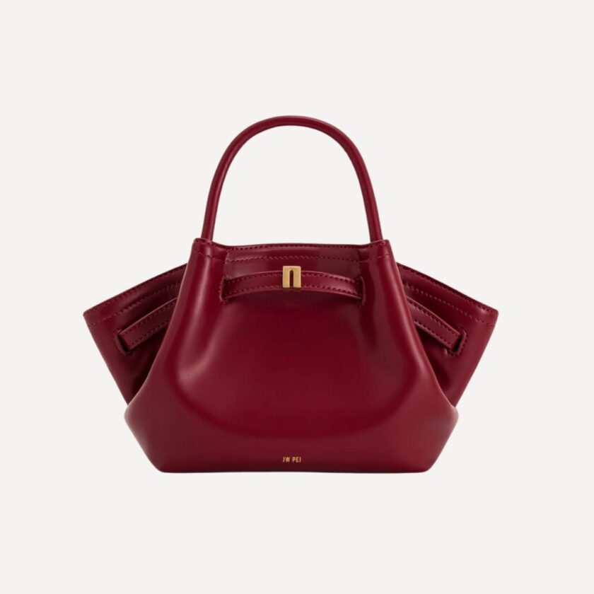 Mini Cherry leather bag
