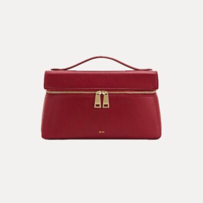 Cherry red Thea top handle bag